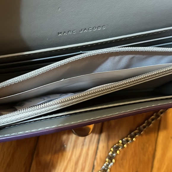 NWT ❤️Marc Jacobs The Wallet on Chain Bag with turn lock - Picture 14 of 17